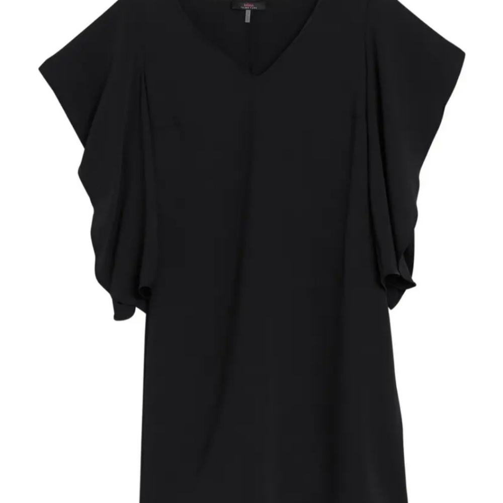 Trina Turk Hiroshi Flutter| Ruffle Sleeve Dress - Picture 3 of 8